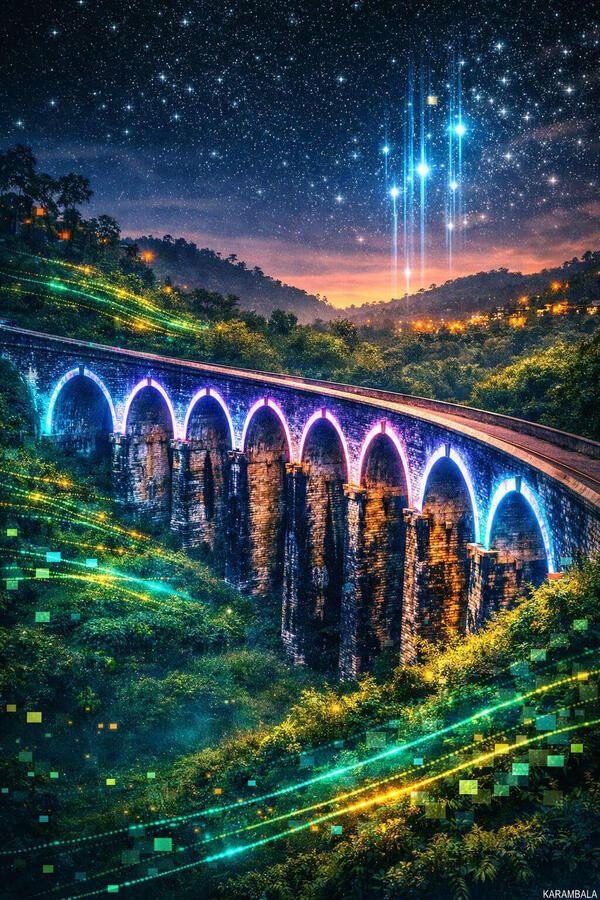 Nine arches — reimagined in the light of tomorrow.